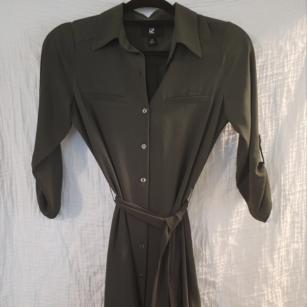 Hunter green dress